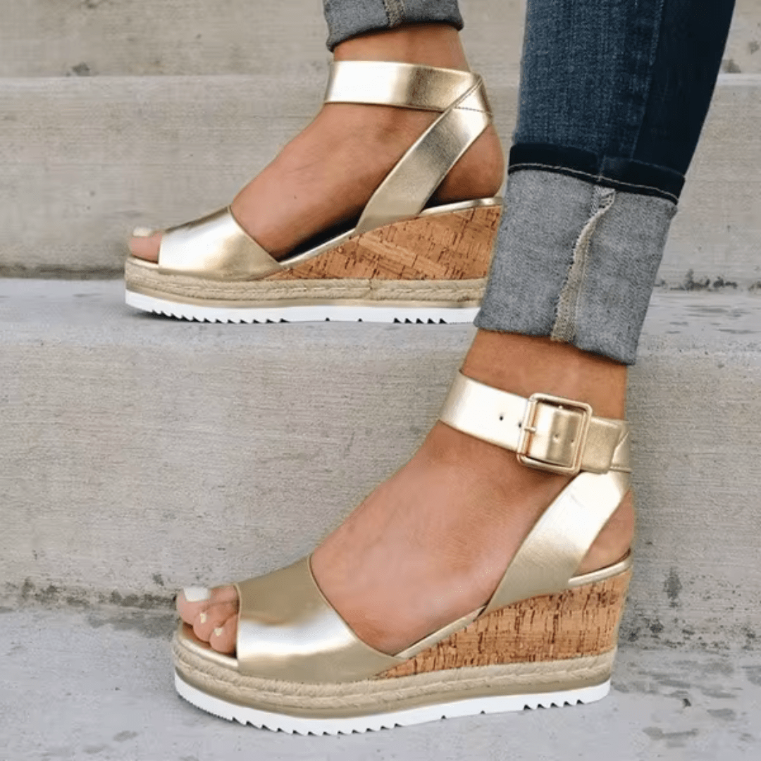 Cassandra™ | Stijlvolle Wedge Sandalen