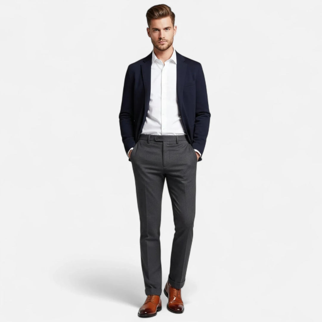 Clara | Classic Oxford Shoes for Men Premium Leather - Cognac - 5