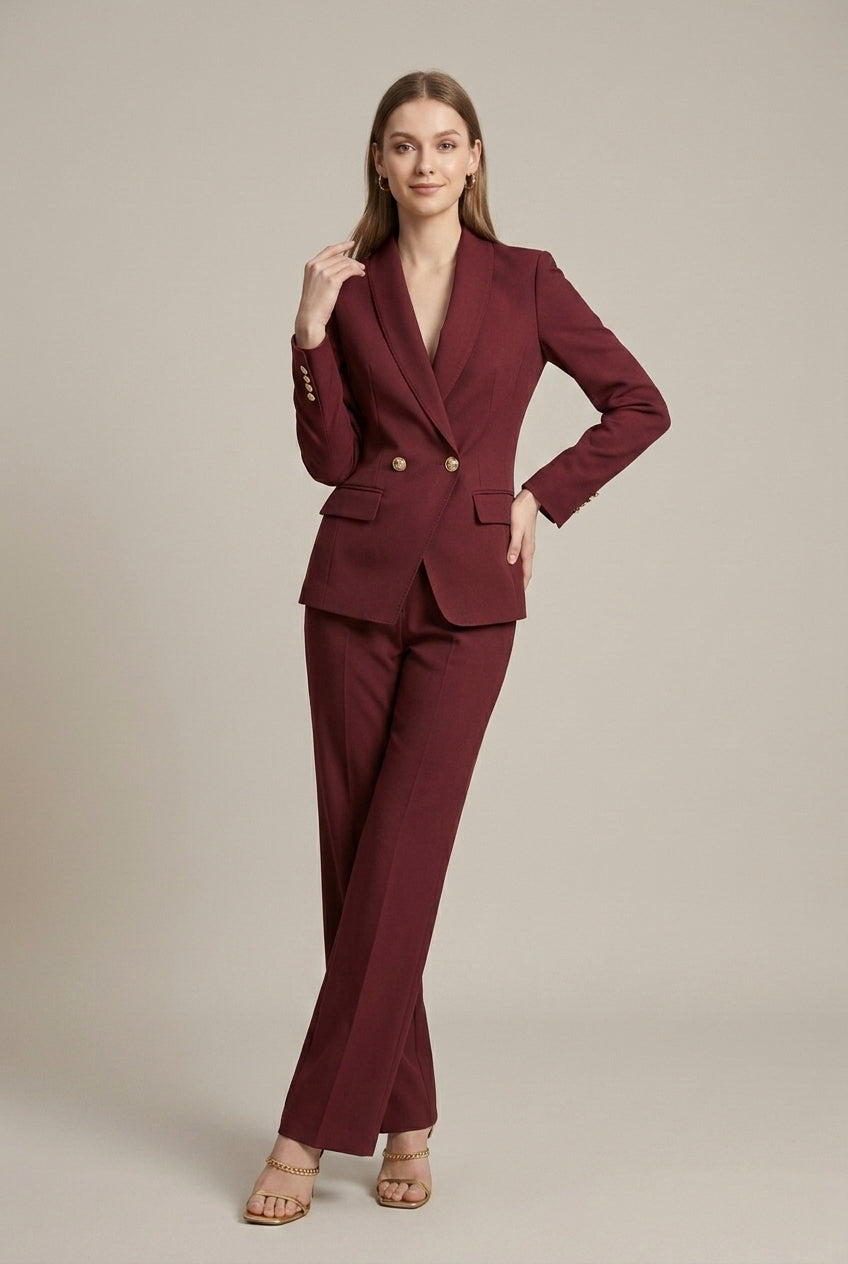 Women's Two Piece Suit - Single Breasted
