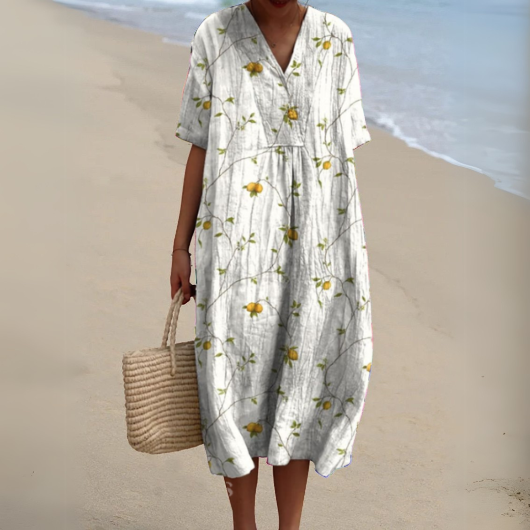 Nicole™ | Bloemenprint Zomerjurk