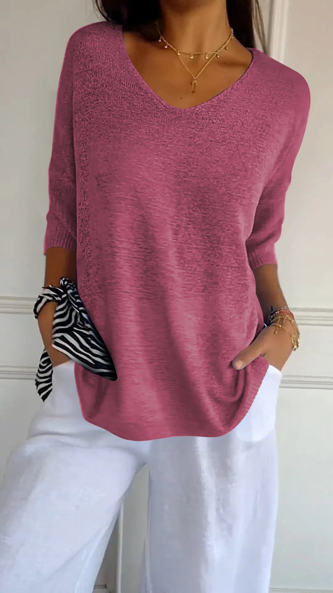 Anna - Stylish Knit Top