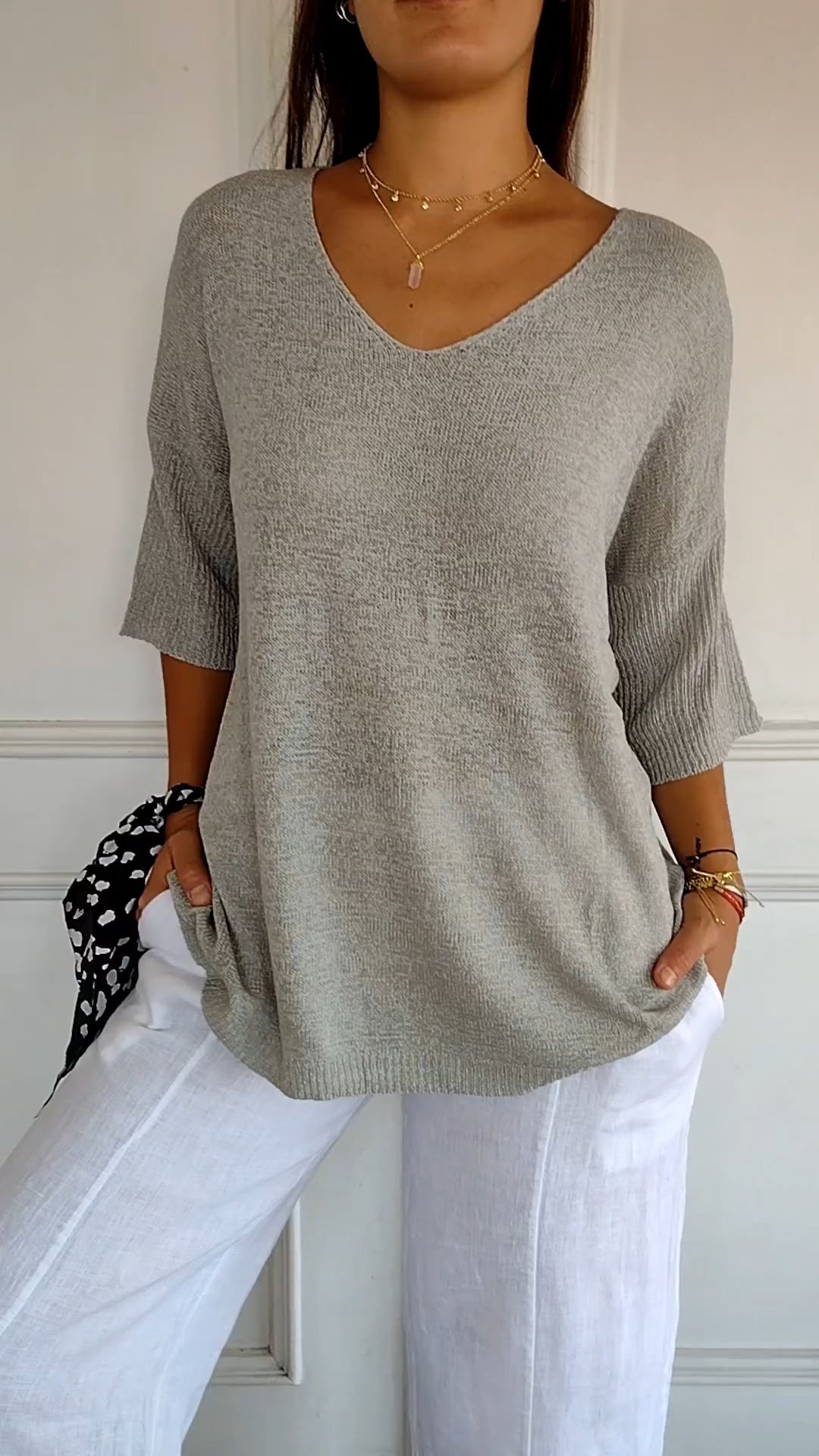 Anna - Stylish Knit Top
