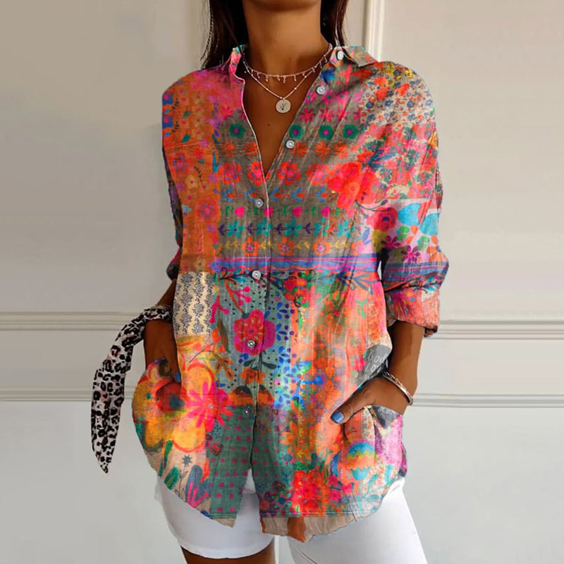 Melle - Chic Vintage Blouse