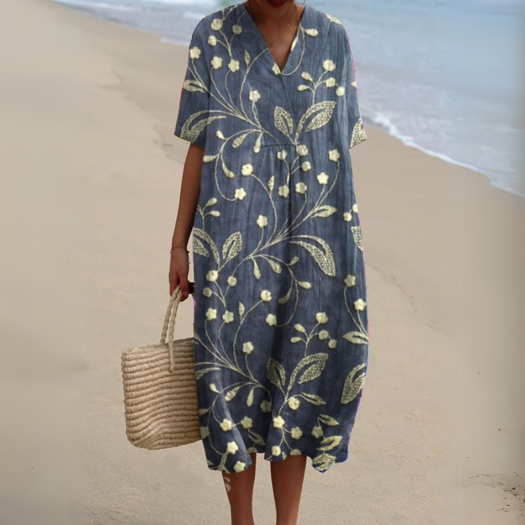 Nicole™ | Bloemenprint Zomerjurk