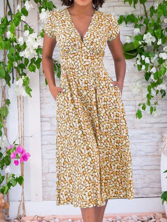 Belle™ | Lichtgewicht Midi-jurk met Zakken