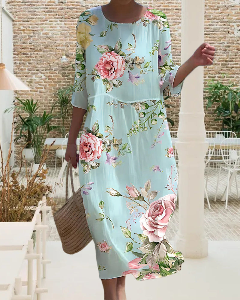 Martha™ | Elegante Bloemenjurk