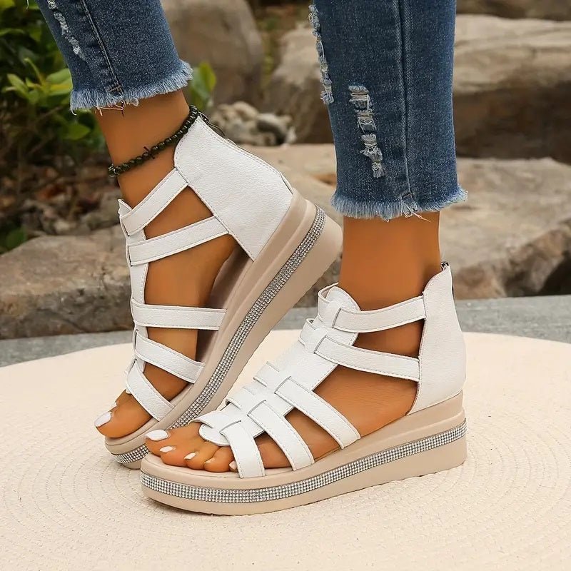 Chloe™ | Elegante Wedge Sandalen