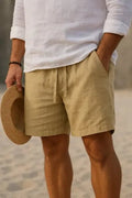 Naomi | Men's Casual Summer Shorts in Cotton Linen