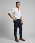 Dorian | Men's Mandarin Collar Linen Shirt