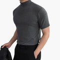 Sebastian | Men's Mock Neck Short Sleeve T-Shirt