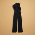 Celeste | Elegant One Shoulder Women's Jumpsuit with Wide Legs