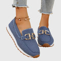 Women's Orthopedic Loafers — Pia Chain Detail Athletic Comfort