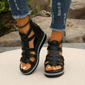 Women's Orthopedic Sandals with Arch Support — Simone Platform Strappy