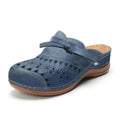 Thea | Stylish Perforated Bow-Tie Comfort Clogs