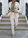 August | Men's Slim Fit Two Piece Suit