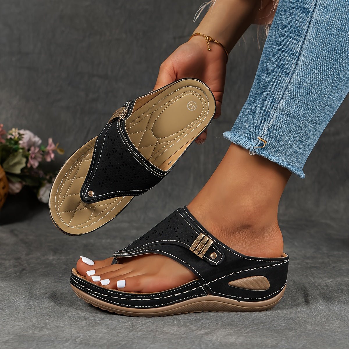 Sofia™ | Modieuze Orthopedische Sandalen