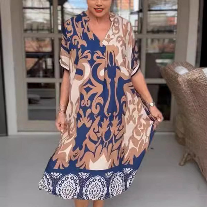 Olivine™ | Boho Buikbedekkende Jurk