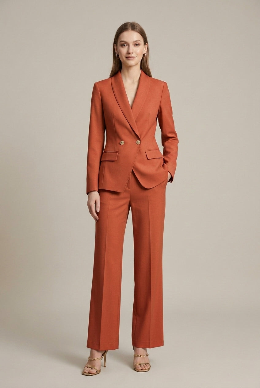 Women's Two Piece Suit - Single Breasted